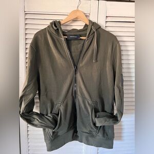 Peak performance large zip up hoodie